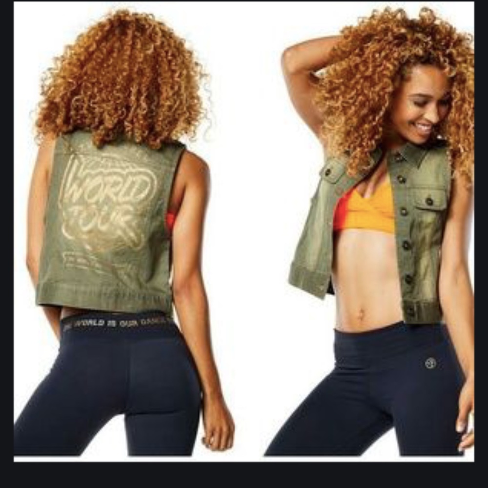 Zumba®Fitness World Tour Denim Vest